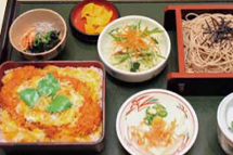 カツ重とミニ蕎麦セット