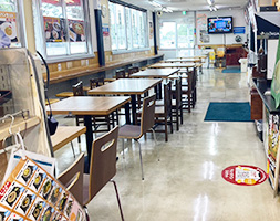 東名小笠PA 味処 ふじのや 店の様子